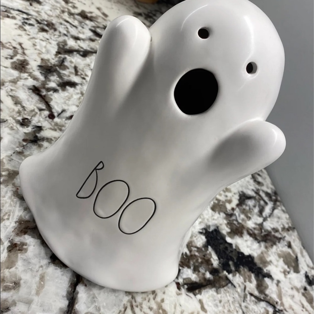 rae dunn ghost BOO halloween